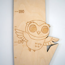 Load image into Gallery viewer, Puffin Rock Wooden Height Chart