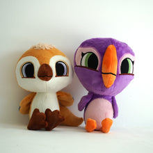 Load image into Gallery viewer, Isabelle & Phoenix Plush from Puffin Rock and the New Friends Movie