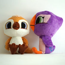 Load image into Gallery viewer, Isabelle & Phoenix Plush from Puffin Rock and the New Friends Movie