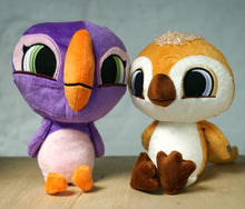 Load image into Gallery viewer, Isabelle & Phoenix Plush from Puffin Rock and the New Friends Movie