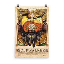 Load image into Gallery viewer, Official Cartoon Saloon Wolfwalkers movie poster