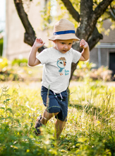 Load image into Gallery viewer, Puffin Rock - Kids Organic T-shirt - Oona and Mossy
