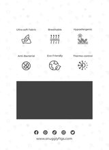 Load image into Gallery viewer, Puffin Rock Bamboo Crib Sheet - 52 x 28