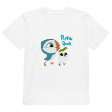 Load image into Gallery viewer, Puffin Rock - Kids Organic t-shirt - Oona & Baba take a walk