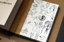 Load image into Gallery viewer, WolfWalkers handmade sketchbook