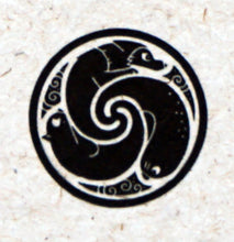 Load image into Gallery viewer, WolfWalkers handmade sketchbook