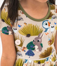 Load image into Gallery viewer, Puffin Rock Dress -Luxe Bamboo - Ploom Baby
