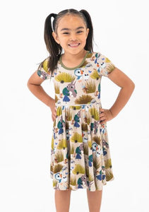 Puffin Rock Dress -Luxe Bamboo - Ploom Baby