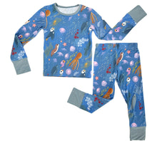 Load image into Gallery viewer, Snuggly Figs - Ocean Wonder - Puffin Rock Pj Set
