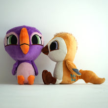 Load image into Gallery viewer, Isabelle &amp; Phoenix Plush from Puffin Rock and the New Friends Movie
