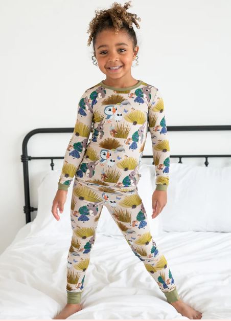Puffin Rock PJs -Luxe Bamboo - Ploom Baby