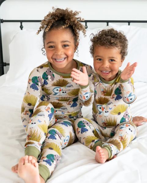 Puffin Rock Bamboo Pyjamas | Luxe Bamboo by Ploom Baby | Cartoon