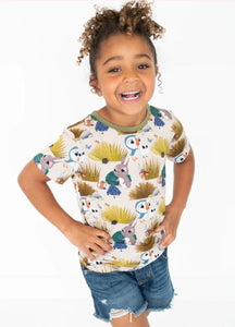 Puffin Rock T-Shirt -Luxe Bamboo - Ploom Baby