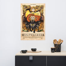 Load image into Gallery viewer, Official Cartoon Saloon Wolfwalkers movie poster
