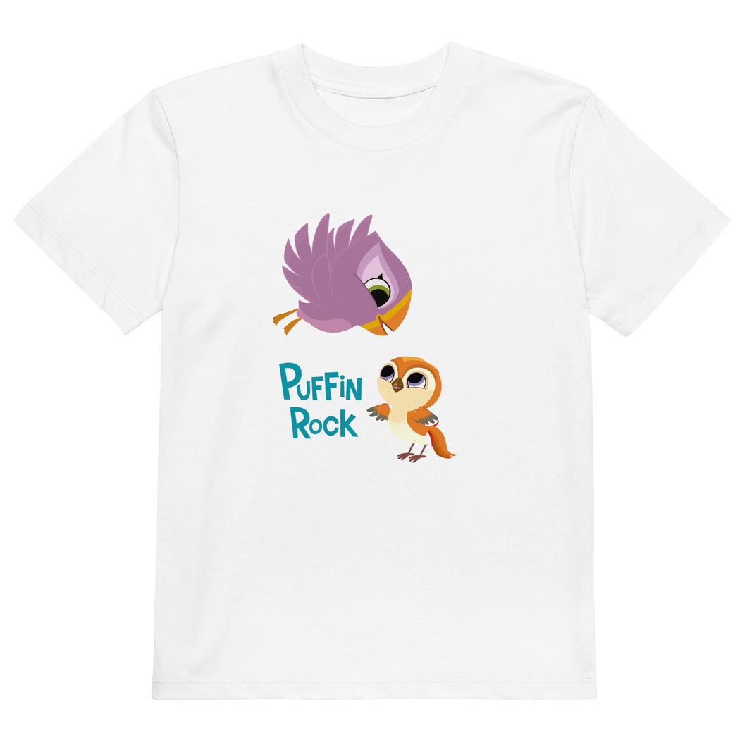 Puffin Rock - Kids Organic T-shirt - Isabelle  Phoenix