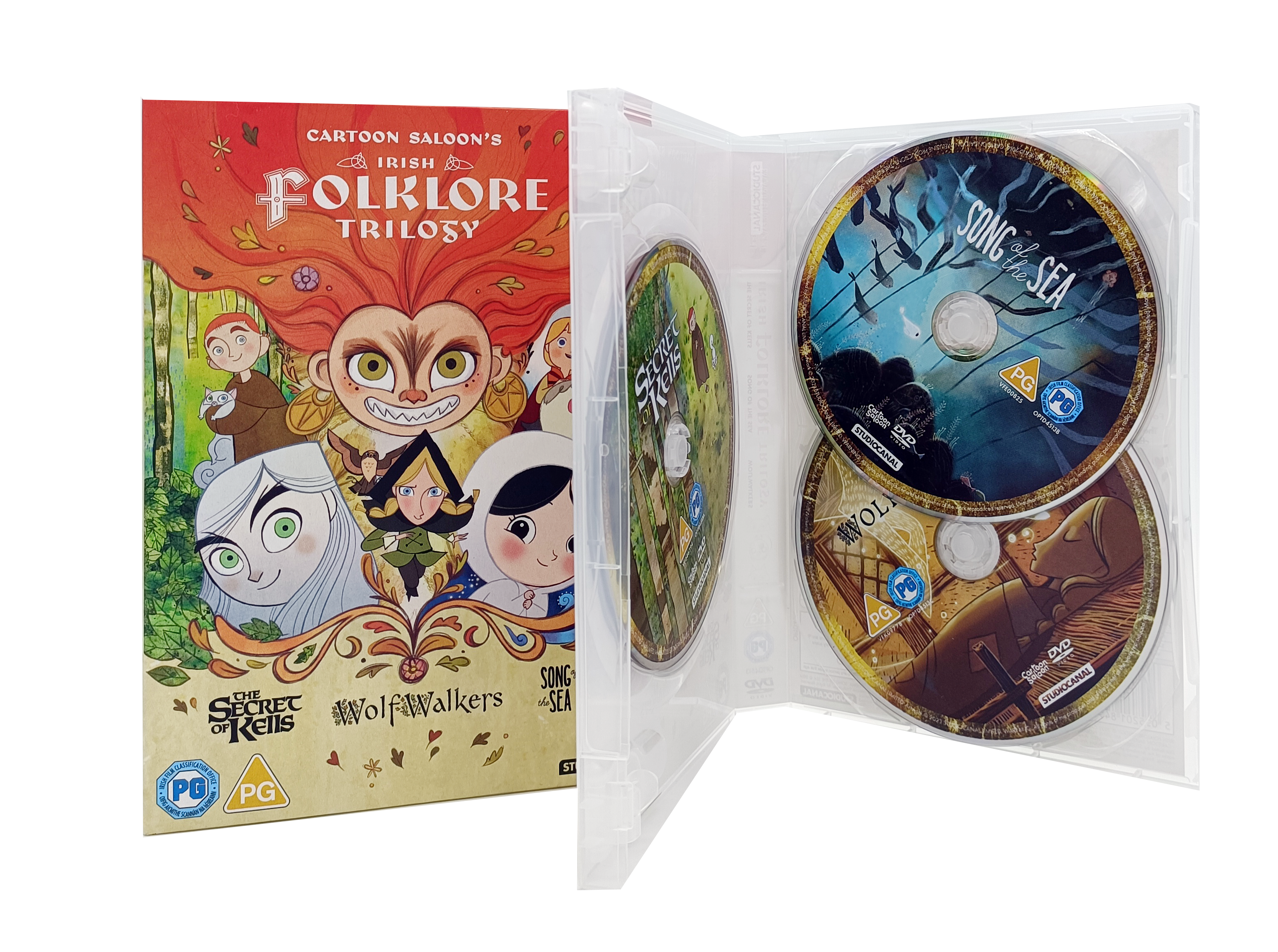 〇CARTOON SALOON'S IRISH FOLKLORE TRILOSY アニメBlu-ray Disc