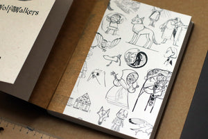 WolfWalkers handmade sketchbook