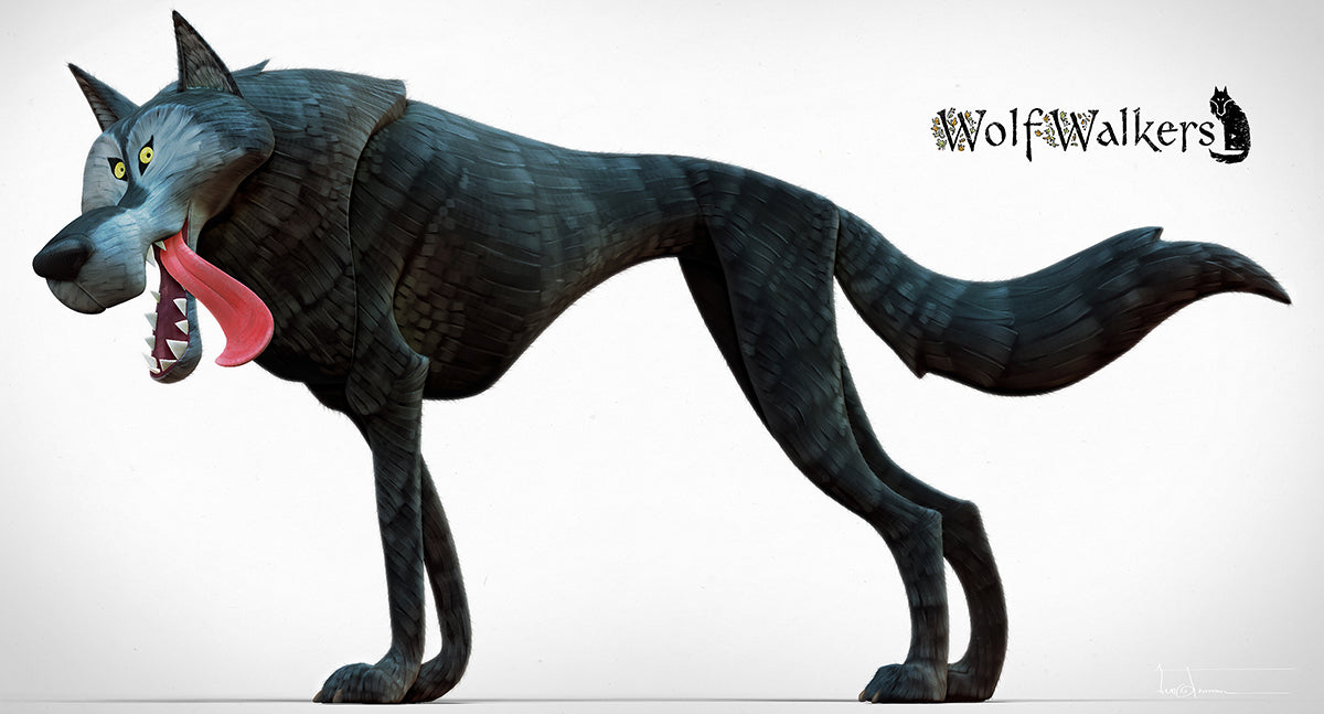 Wolfwalkers Wolf poster by (JB) Vendamme – CartoonSaloon
