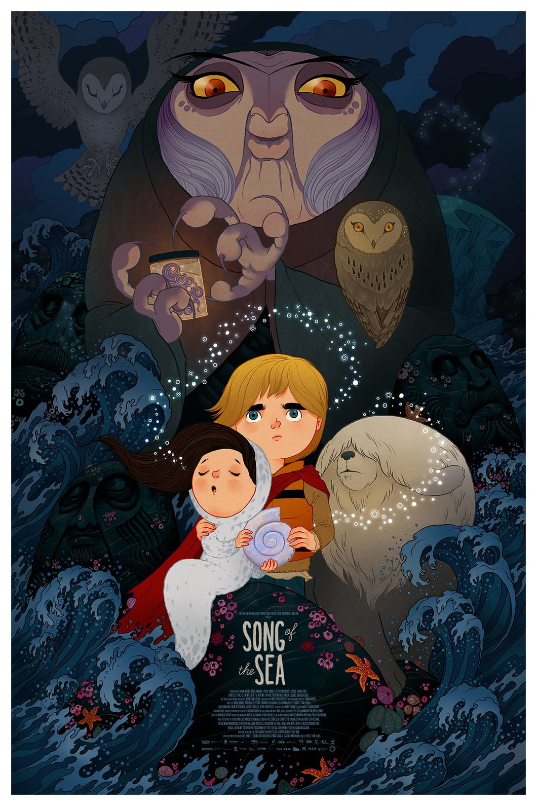 Song of the Sea Alternative Poster Art by Peter Diamond