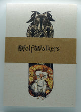 Load image into Gallery viewer, WolfWalkers handmade sketchbook
